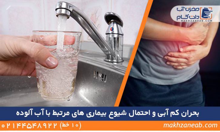 بحران کم آبی آب آلوده
